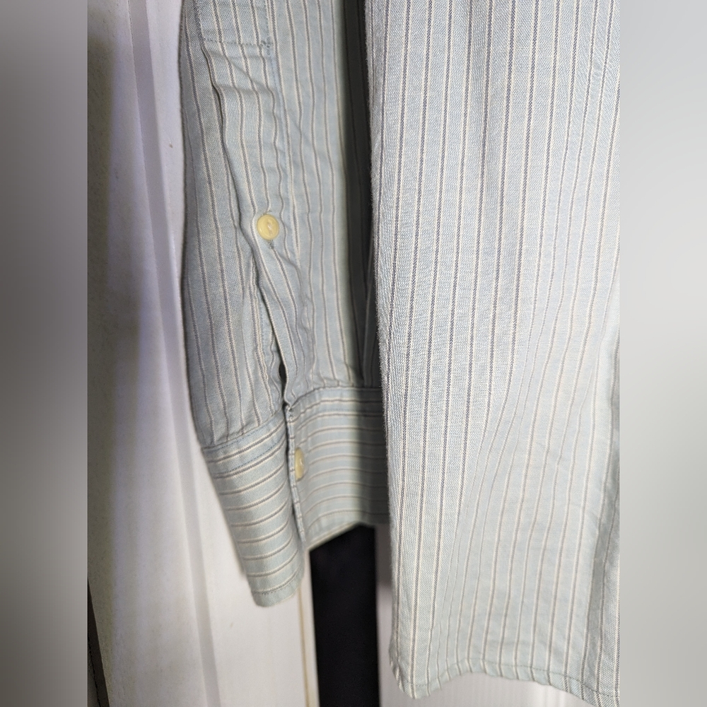 Fossil 54 Mens Long Sleeve Button Down - image 5